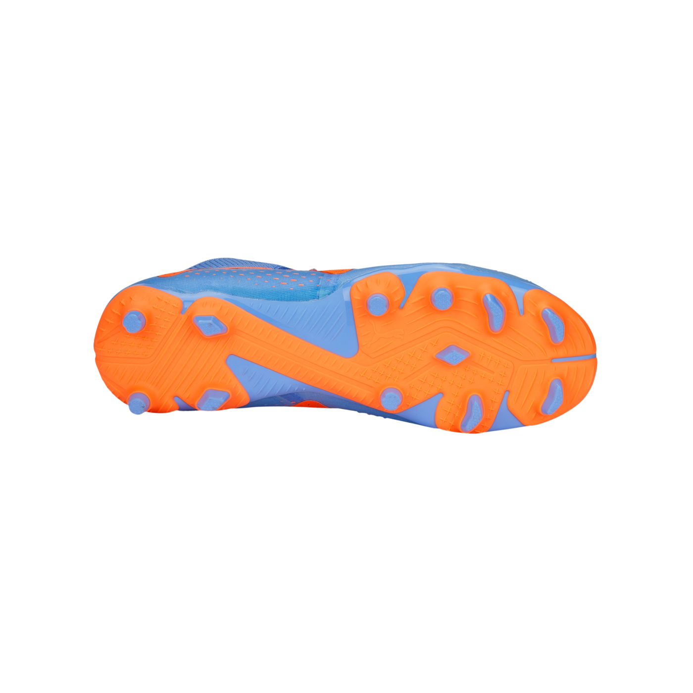 PUMA FUTURE Match FG/AG Supercharge Kids Blau Orange F01