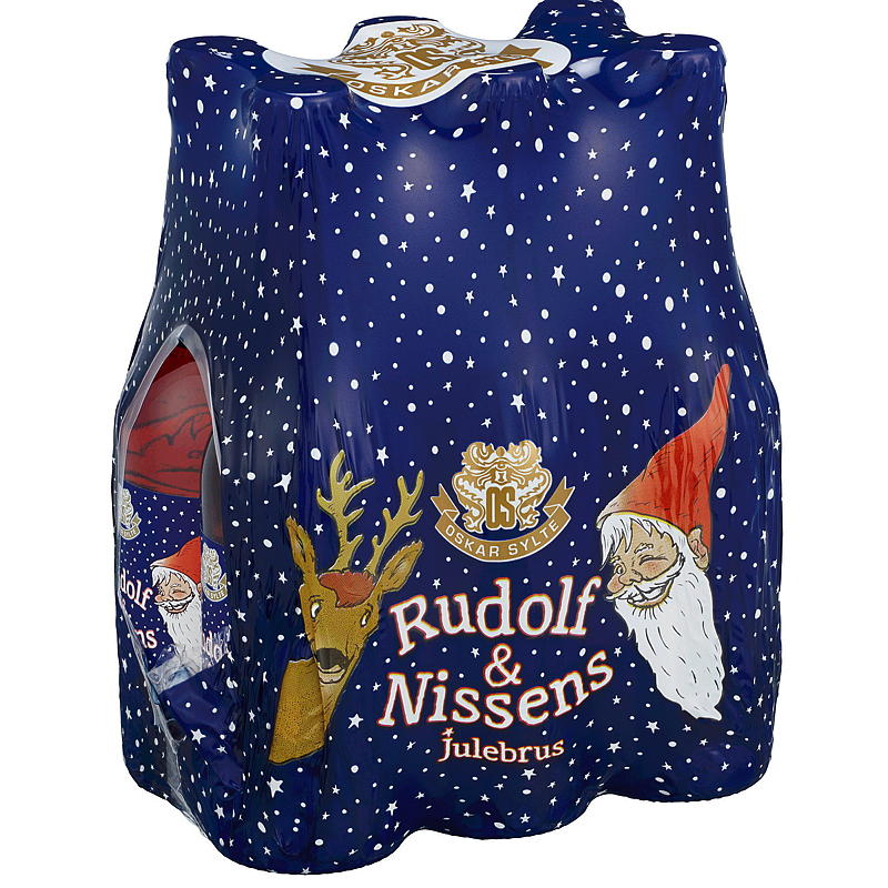 Oscar Sylte Rudolf og Nissen 6 x 0,33 liter