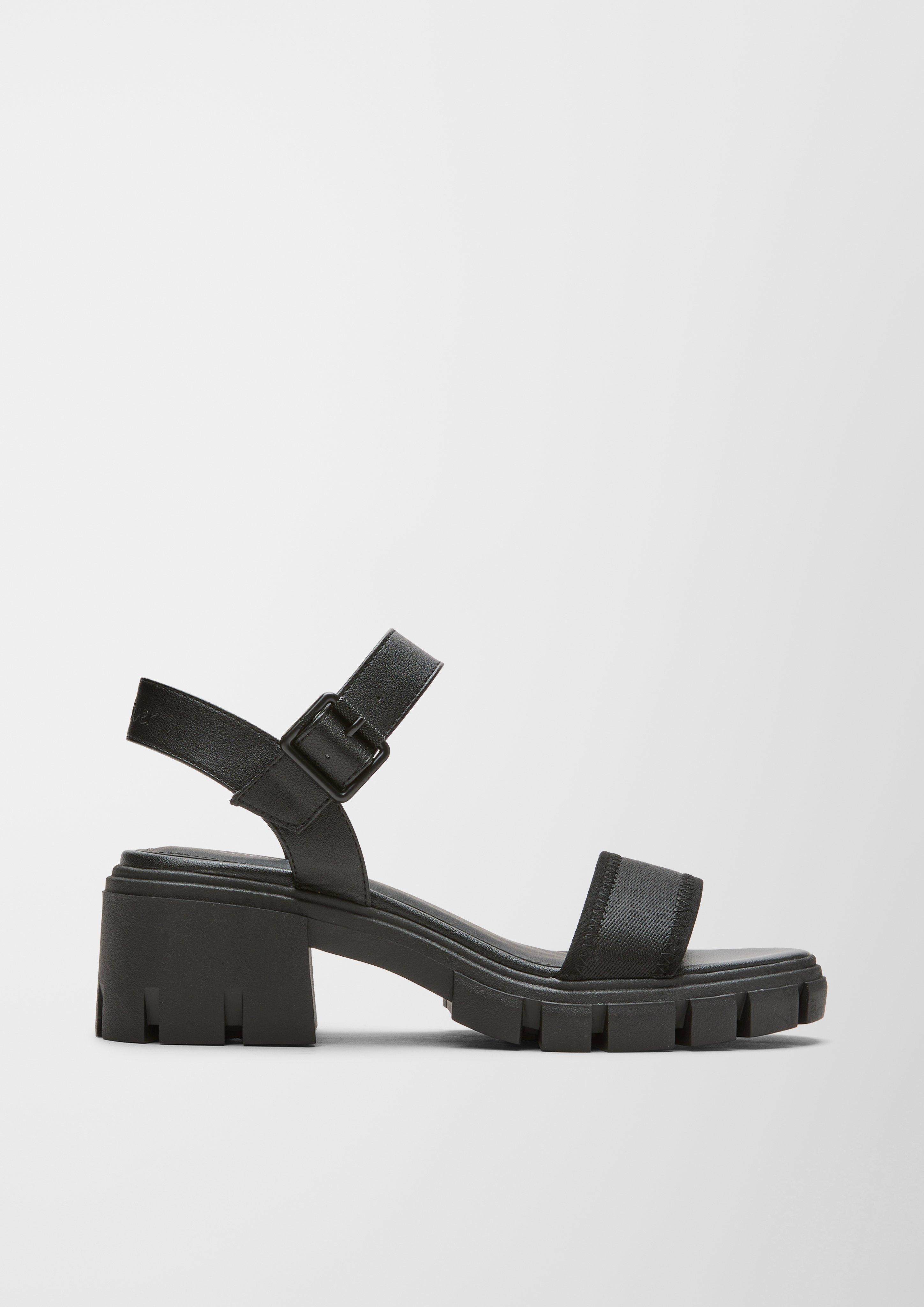 Sandalen mit Ziernaht  6007709-001