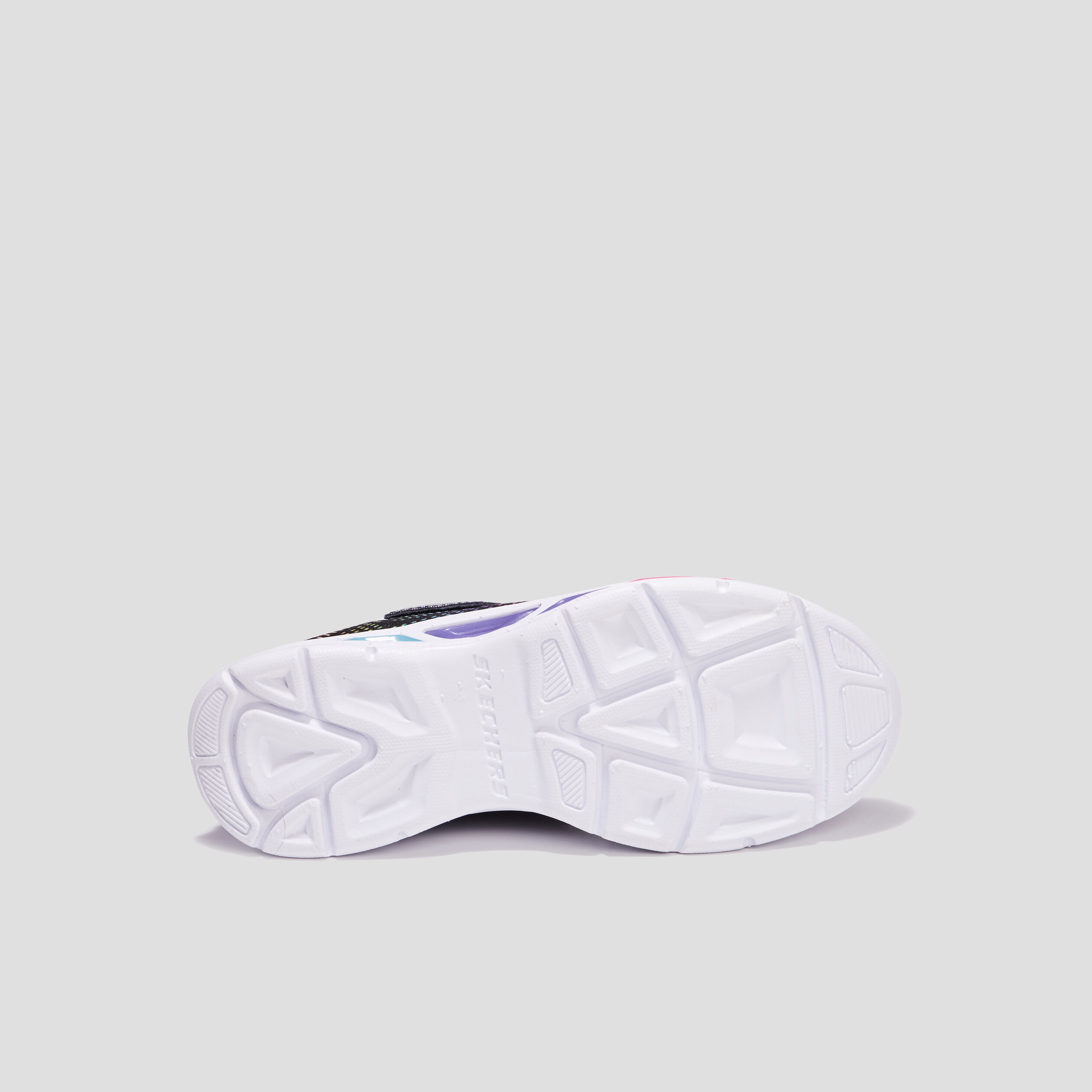Baskets running lumineuses Skechers noir fille | La Halle