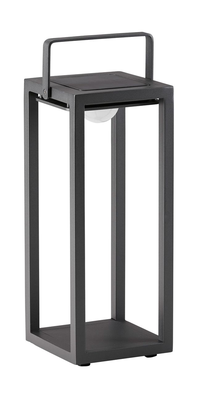 BEST -Light Solarleuchte Alu 21x20x53cm anthrazit