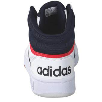 adidas Hoops 3.0 Mid Sneaker in weiß