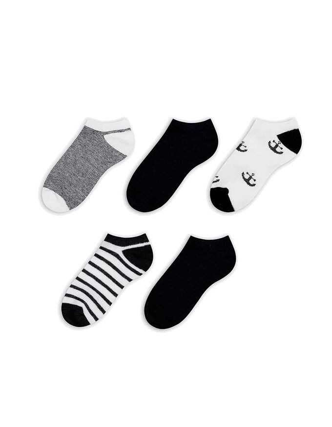 Sneakersocken - 5er-Pack