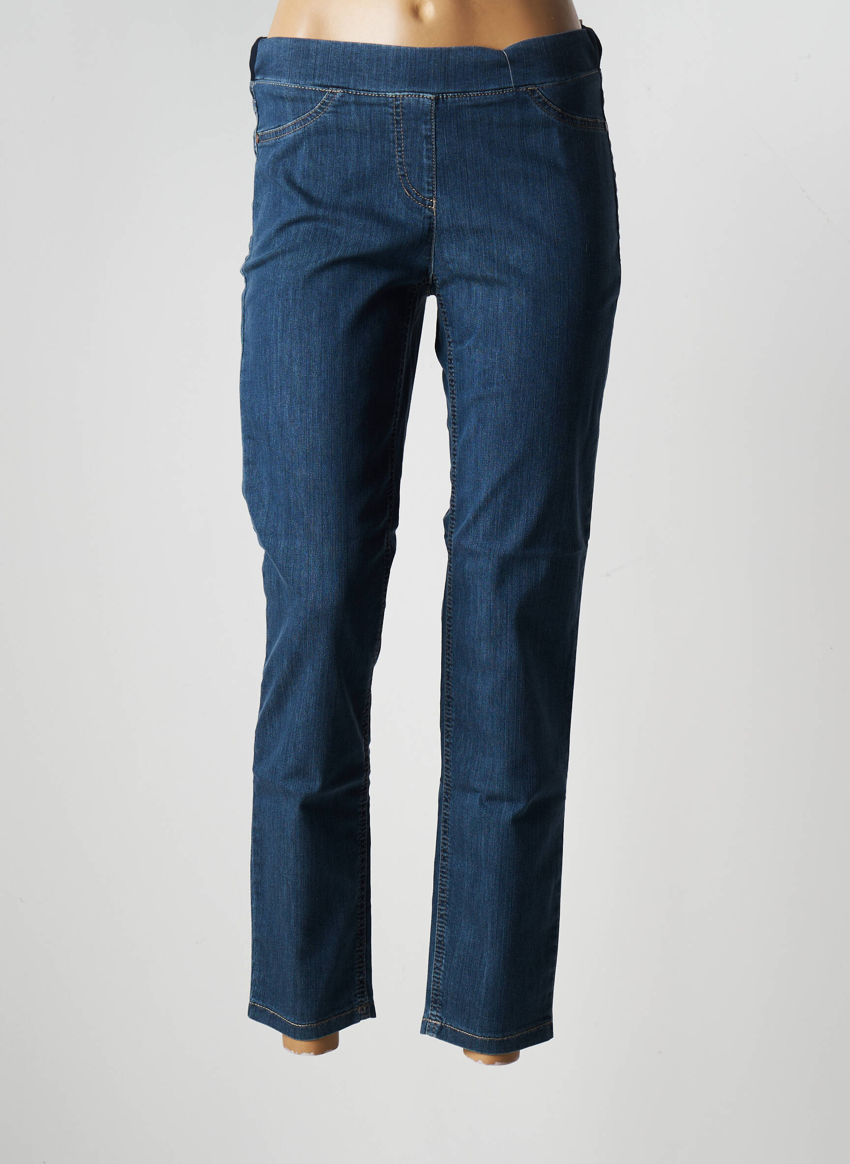 Gerry Weber Jeans Coupe Slim Femme couleur bleu
