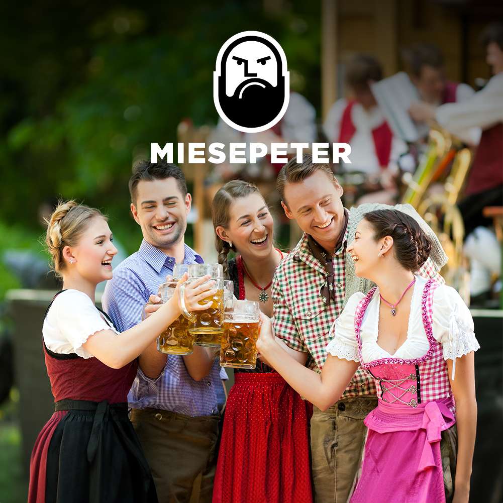 Dirndl Damen Oktoberfest-Kostüm MIESEPETER® weinrot