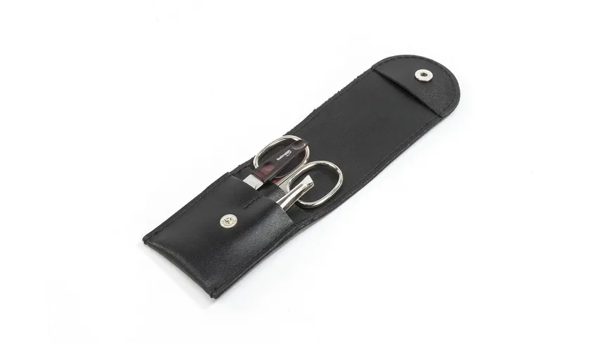AMBASSADOR Maniküre-Etui 3tlg. schwarz