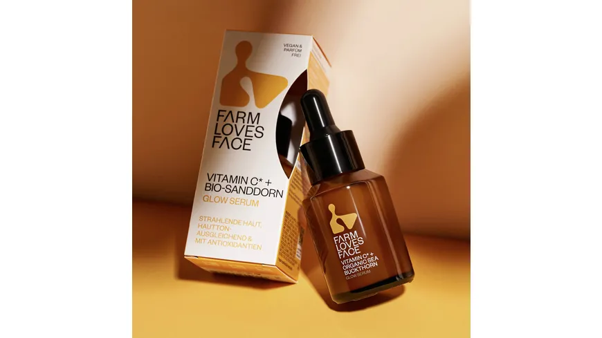 Farm loves Face Vitamin C + Bio-Sanddorn Glow Serum 28 ml