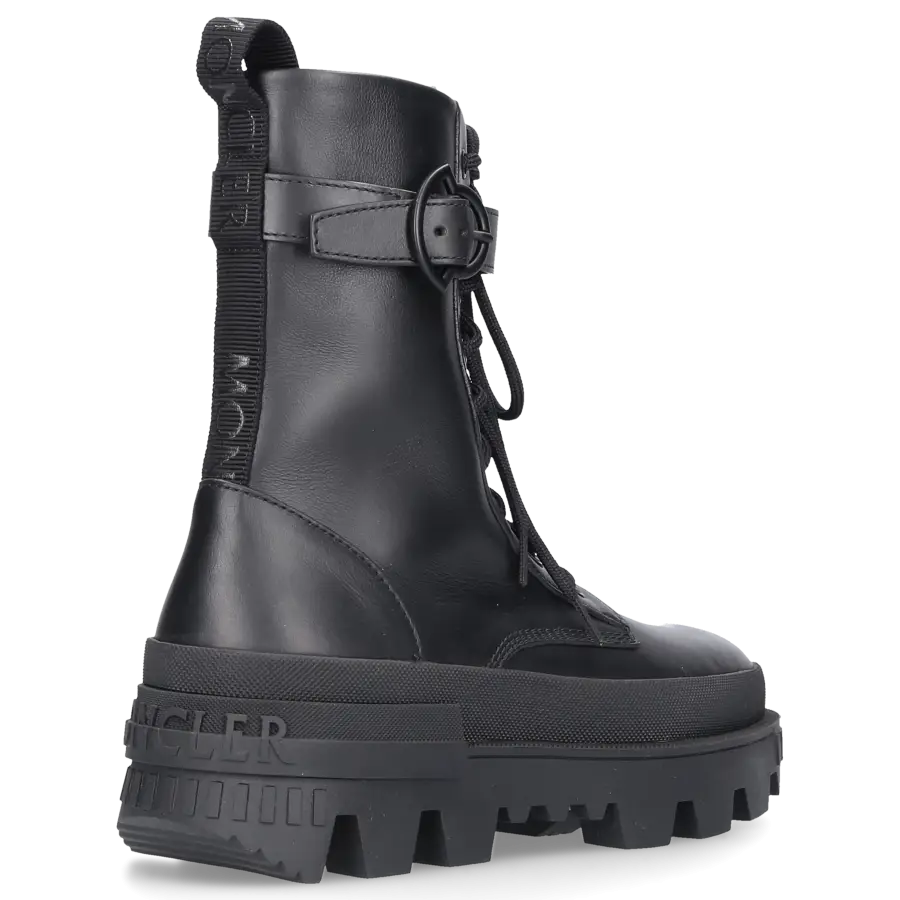 Moncler - Stiefeletten CARINNE Kalbsleder - schwarz