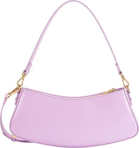 ekonika Tasche mit Schulterriemen kleine Damentasche hergestellt aus dem Leder