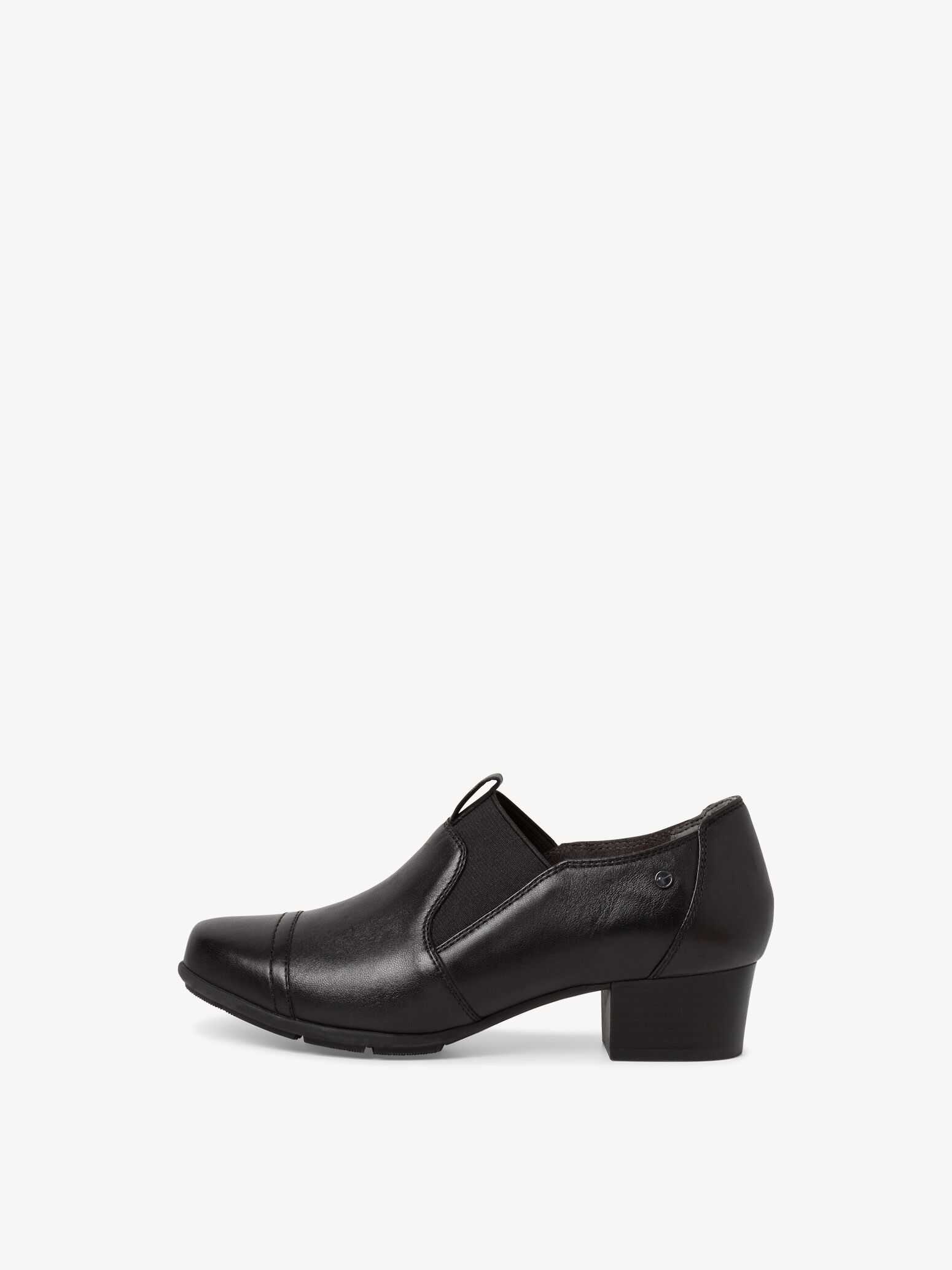 Trotteur en cuir - noir