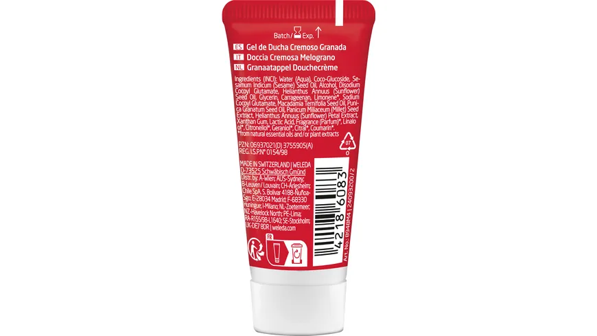 WELEDA Inspire - Schönheitsdusche Granatapfel 20 ml