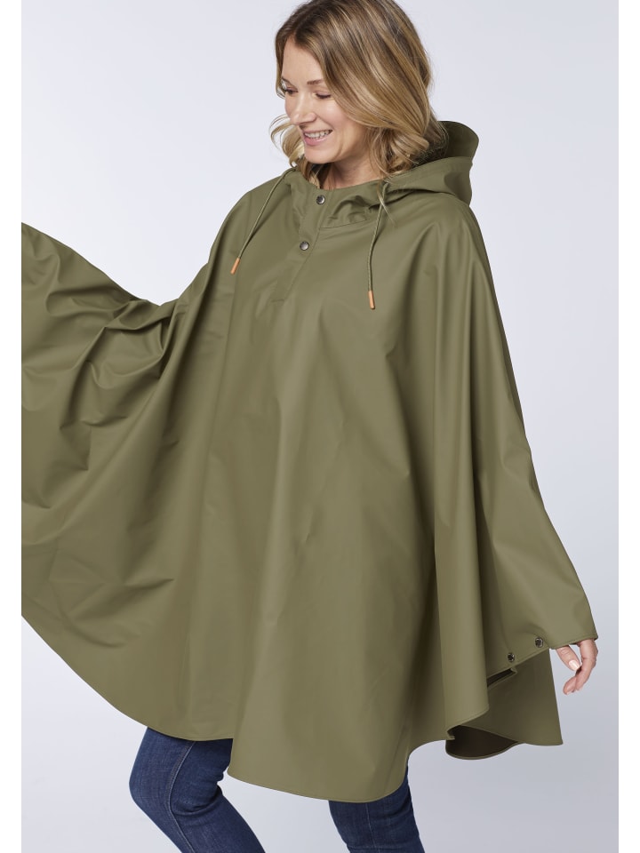 Gardena Regen-Cape in Grün günstig kaufen
