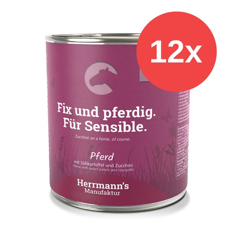 Sparpaket Herrmann´s Bio-Menü Sensitive 12 x 800 g