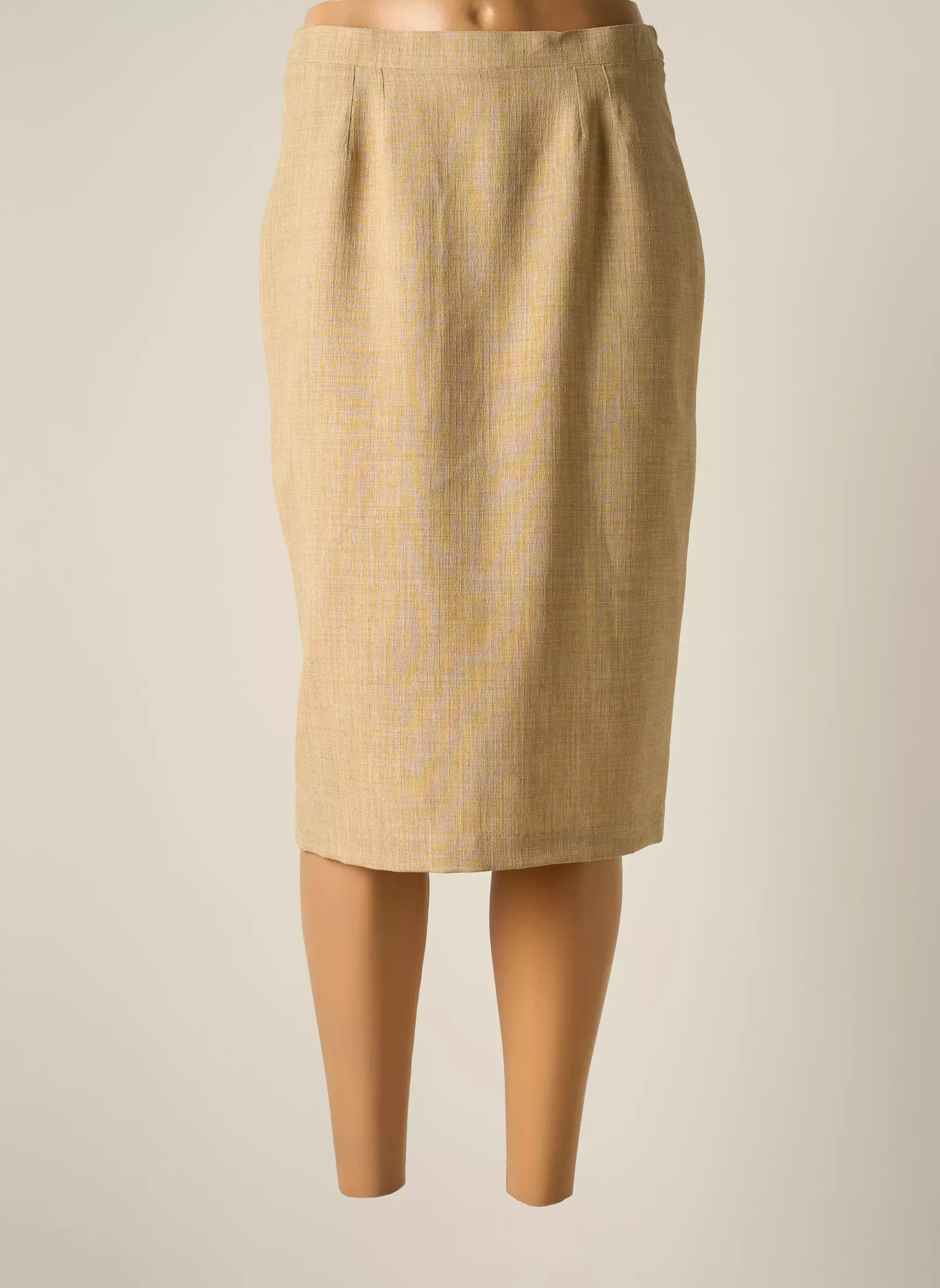 Jumfil Jupes Mi Longues Femme couleur beige