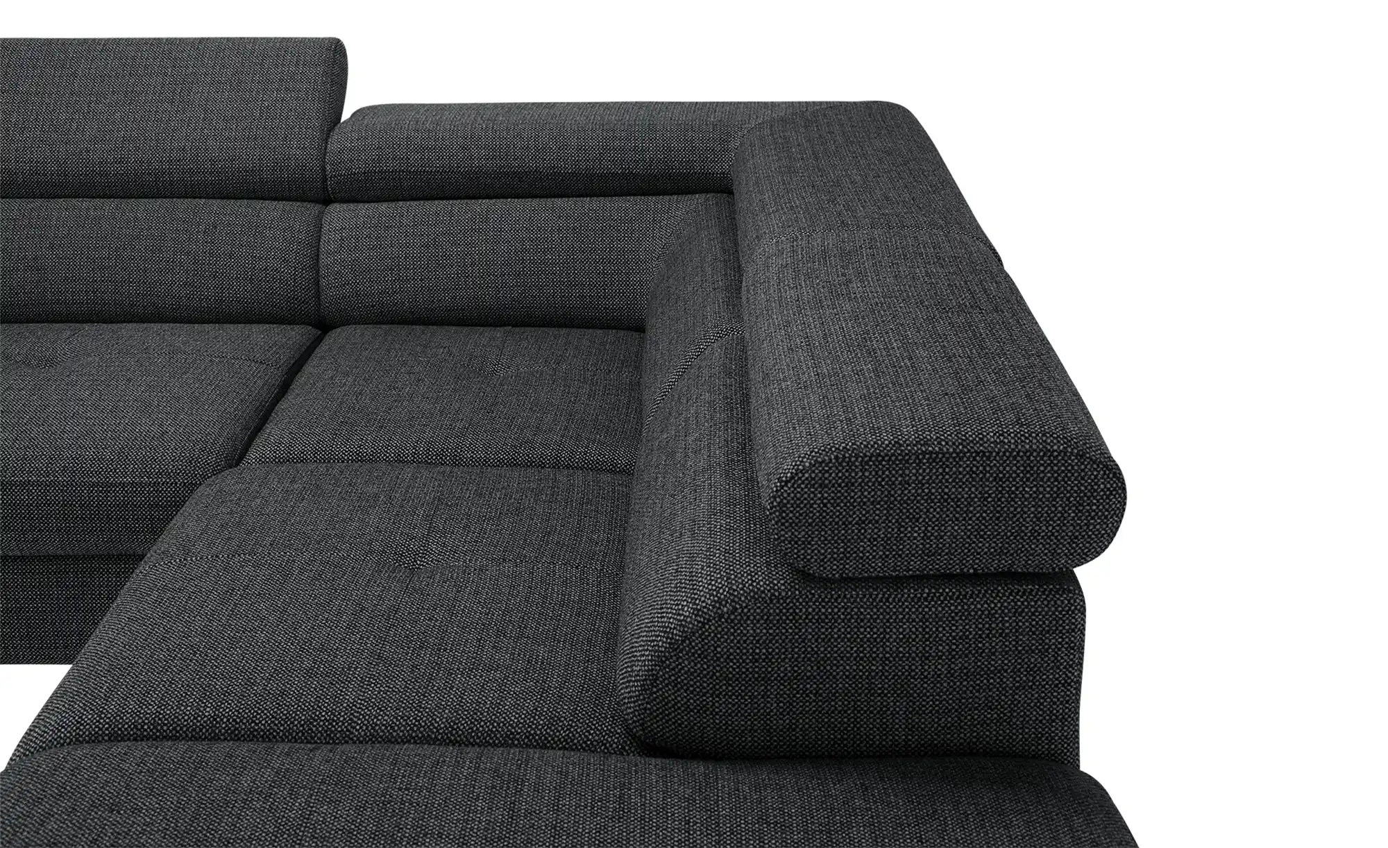 Twist Ecksofa aus Flachgewebe Fabio