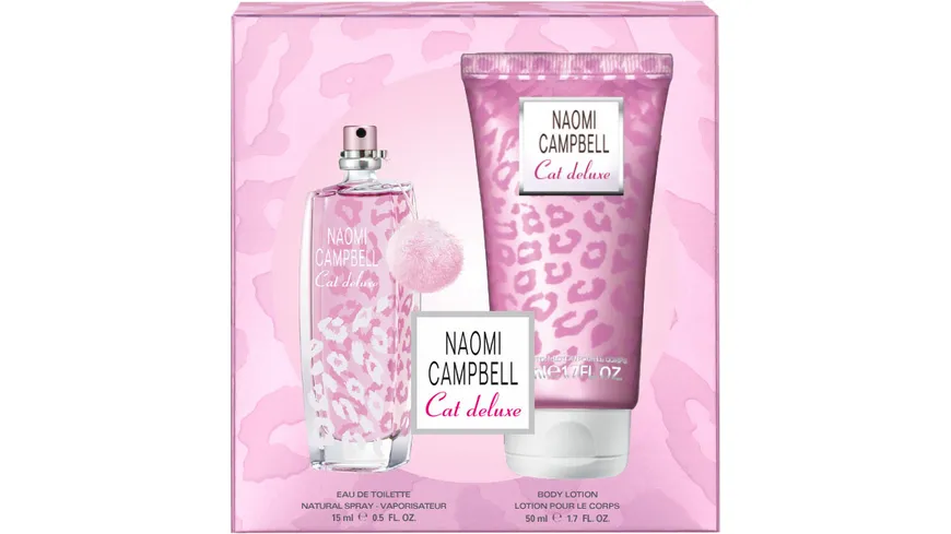NAOMI CAMPBELL Cat Deluxe Eau de Toilette & Body Lotion Geschenkpackung