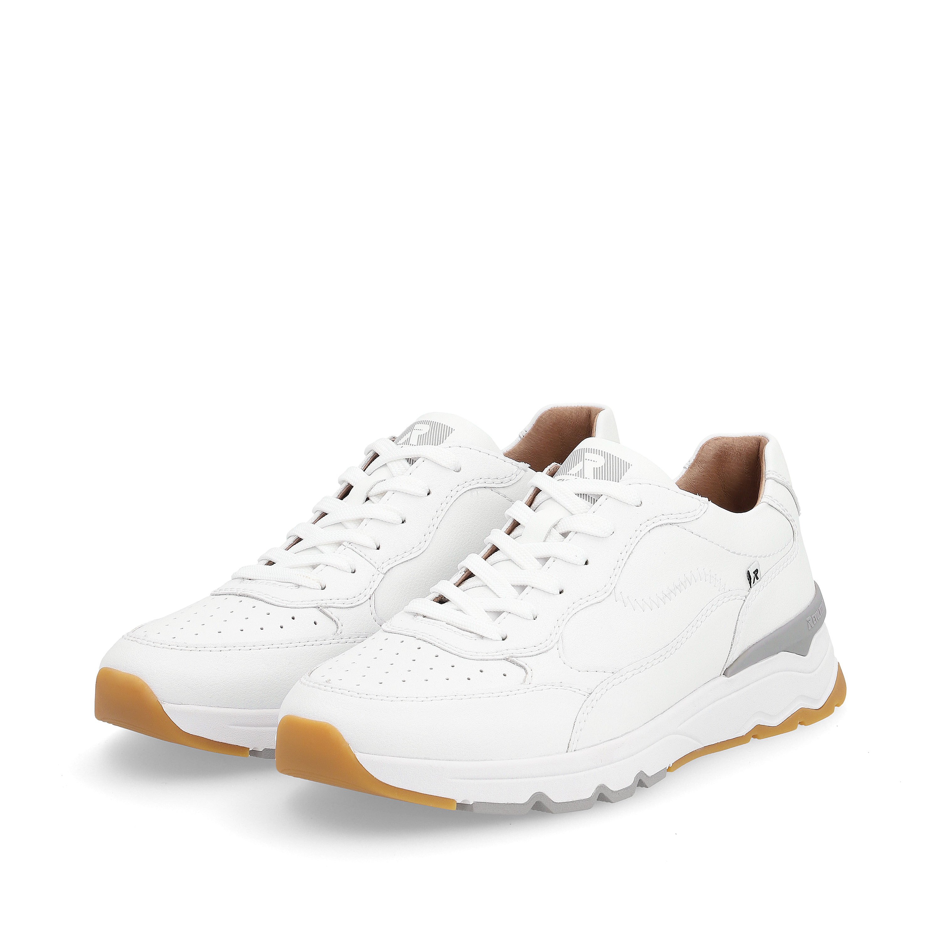 Rieker Herren Sneaker Low swan white