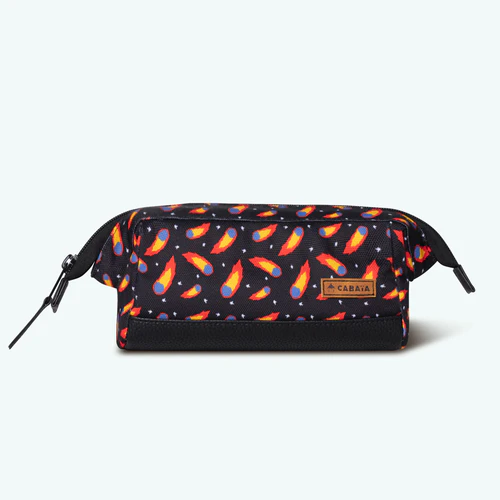 Columbia Road black school pencil case
