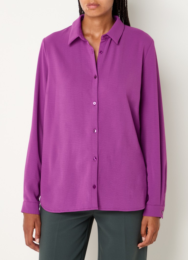 Blusa Modström Ossa in tessuto da viaggio