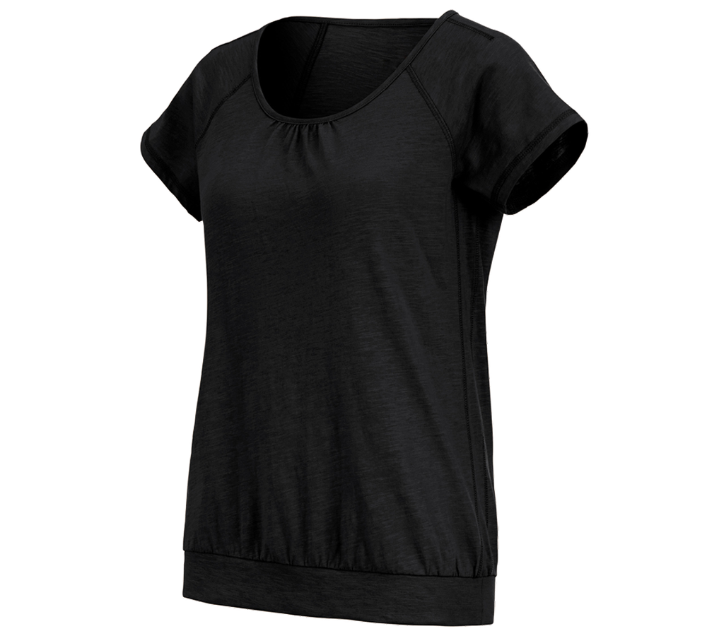 e.s. T-Shirt cotton slub, Damen