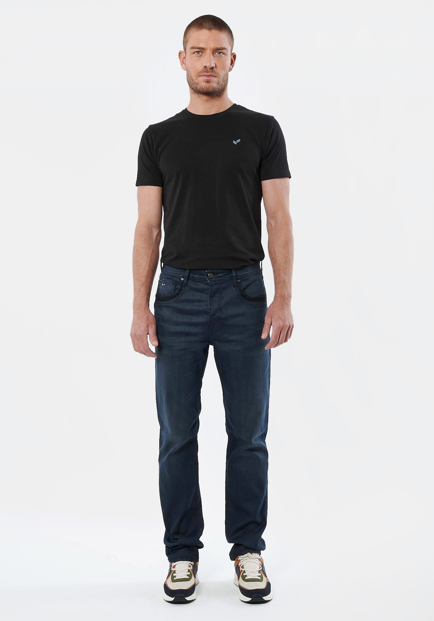 AIDEN  Jean straight bleu homme
