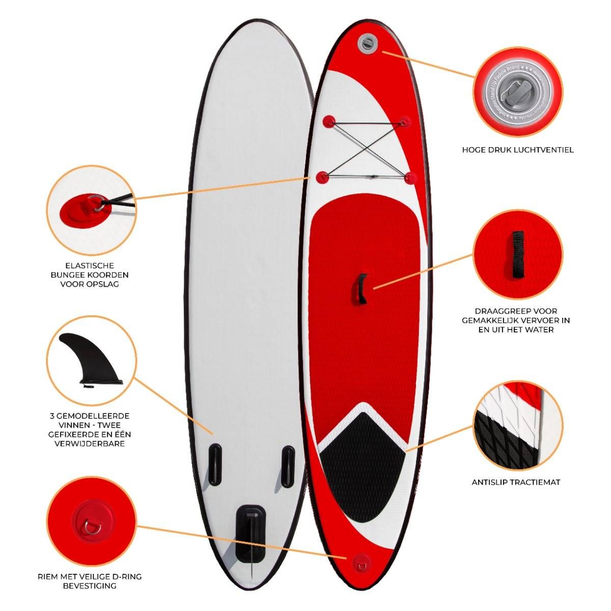 Monstershop 307cm Aufblasbares Paddle Board