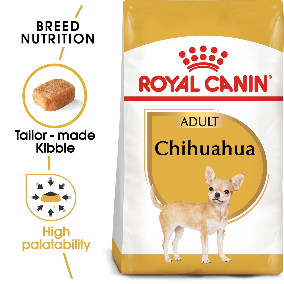 ROYAL CANIN Chihuahua Adult 3kg + Nassfutter 12x85g bei ZooRoyal