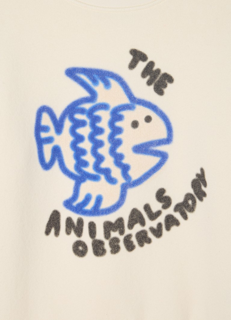 Pulover cu imprimeu de urs Animal Observatory