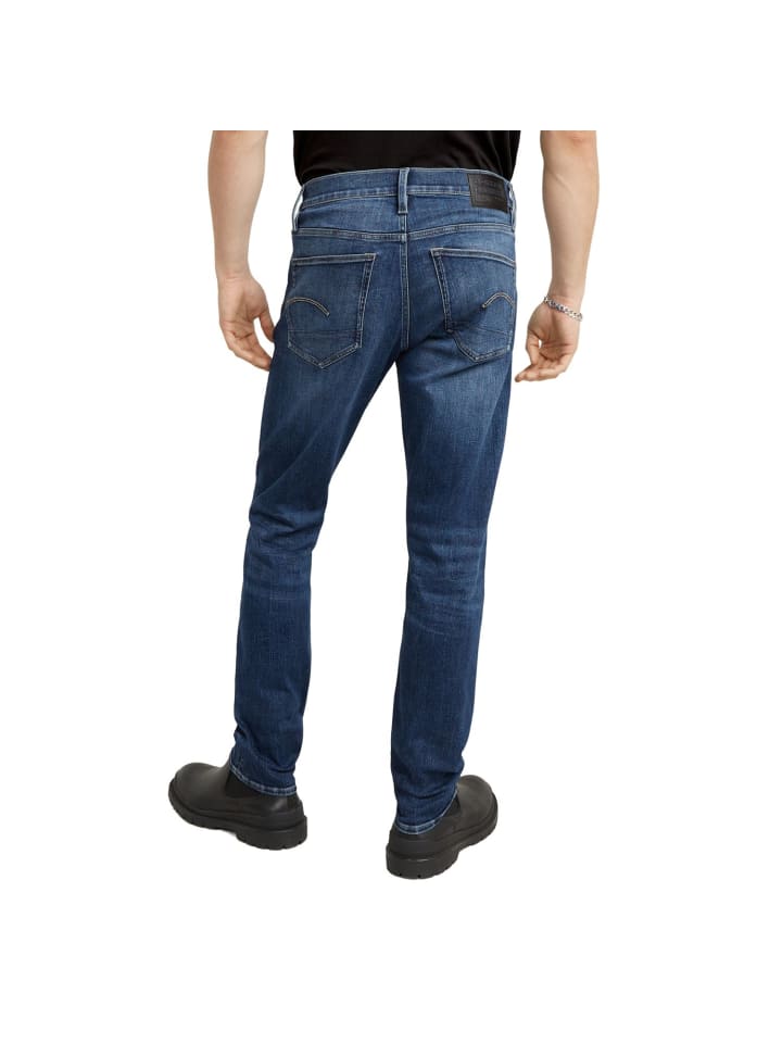 G-Star Jeans 3301 SLIM slim in Blau günstig kaufen