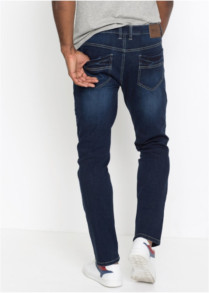 Regular Fit Stretch-Jeans, Tapered