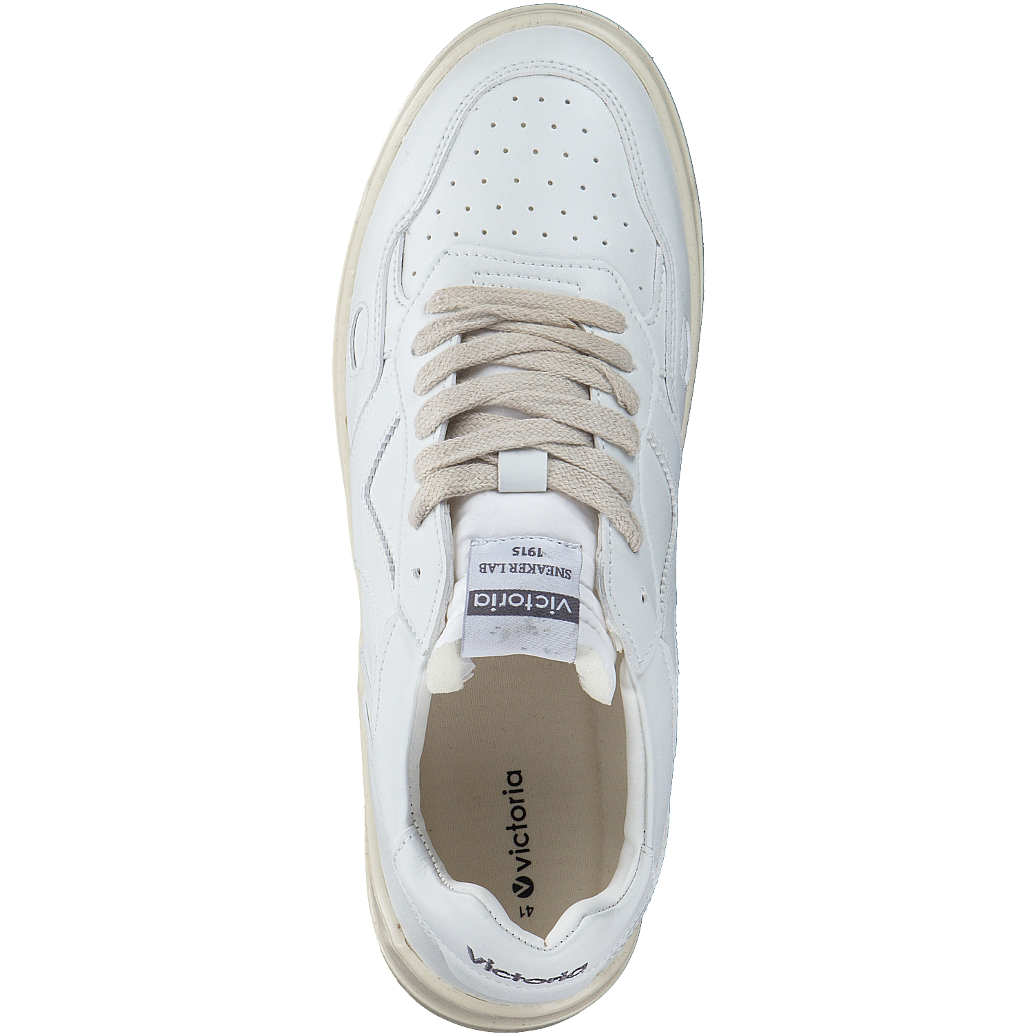 Victoria Seul 1257100, Schnürschuhe, Damen, Weiß