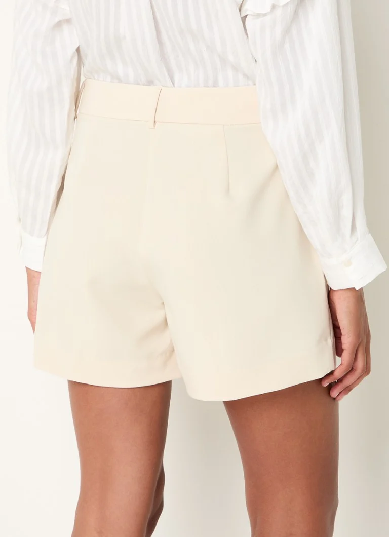 Pantaloncini Co'Couture Vola a vita alta e vestibilità ampia con tasche laterali