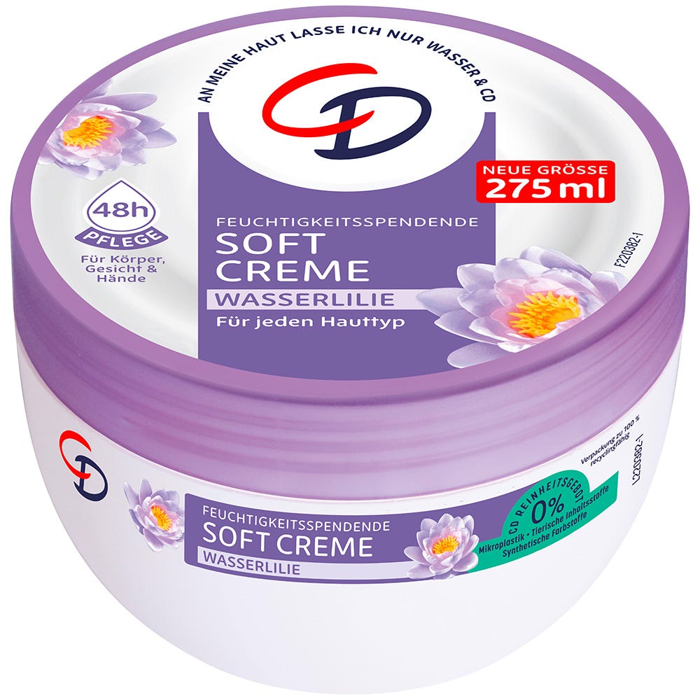 CD Soft Creme Wasserlilie 275 ml