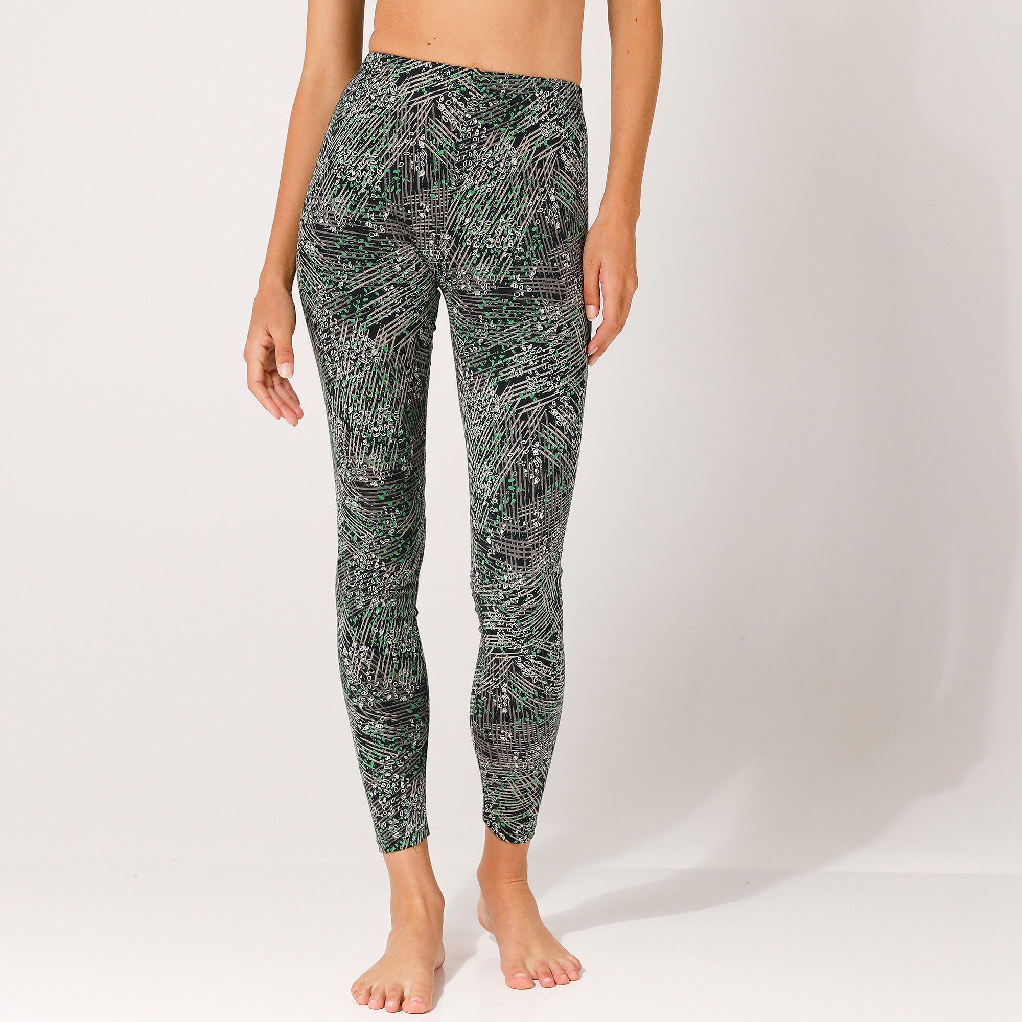 Legging imprimé crayonné