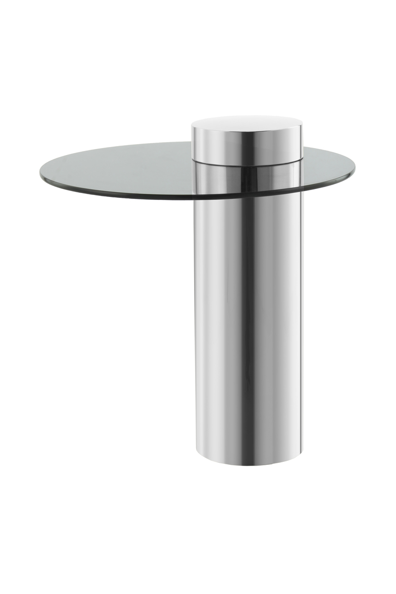 Kayoom Beistelltisch Ontario 125 Silber / Grau