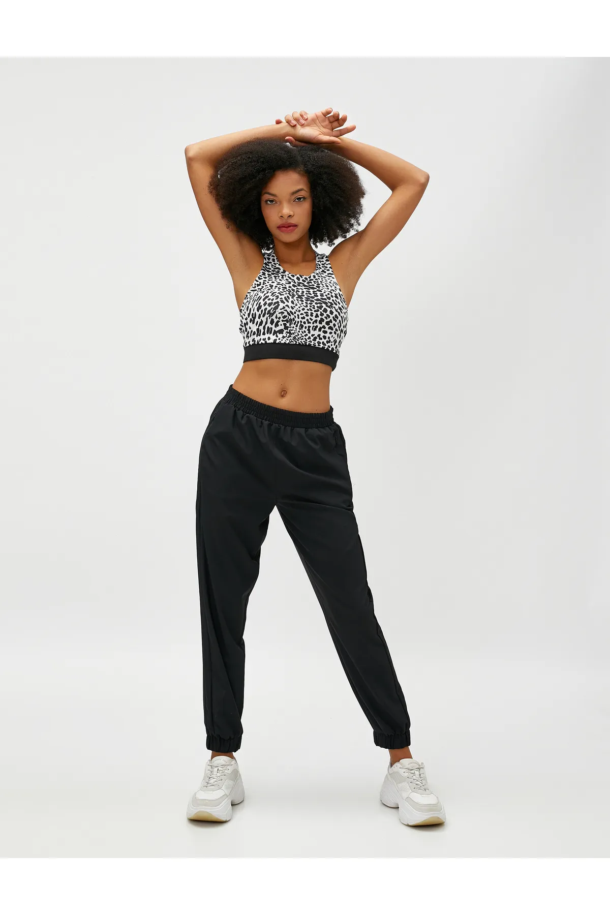 Koton  Jogger-Jogginghose mit elastischer Taillentasche