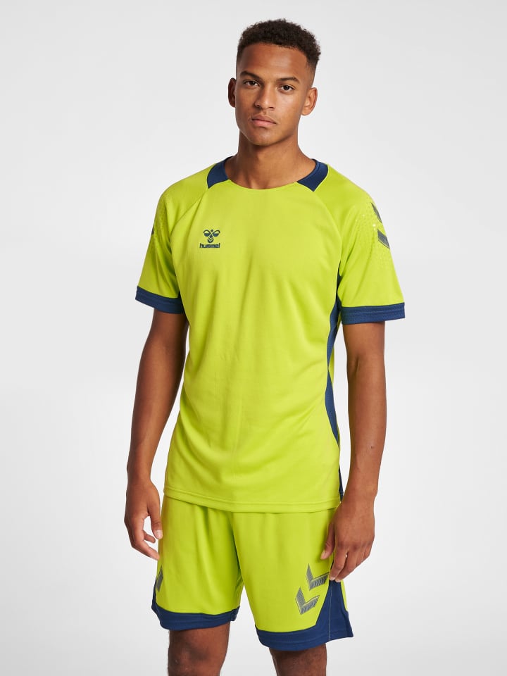 Hummel Hummel T-Shirt Hmllead Herren in LIME PUNCH günstig kaufen