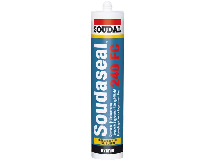 Soudal 101364 Monteringssett Soudaseal 240 Fc Hvit 290ml