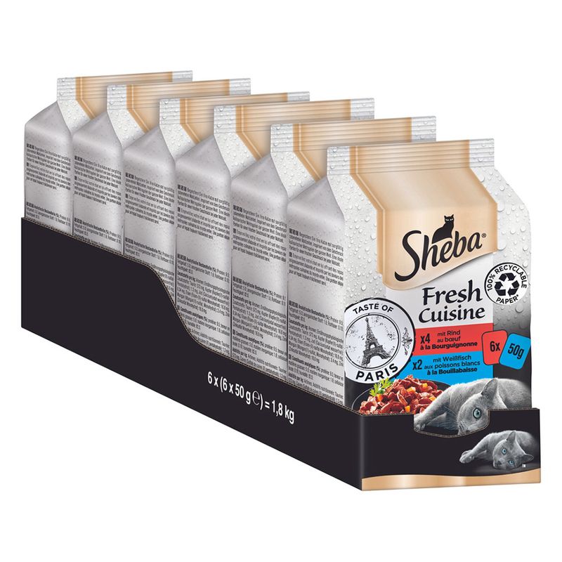 Sheba Fresh Cuisine Taste of Paris Rind & Weißfisch