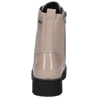Barbarella Schnür Boots in beige