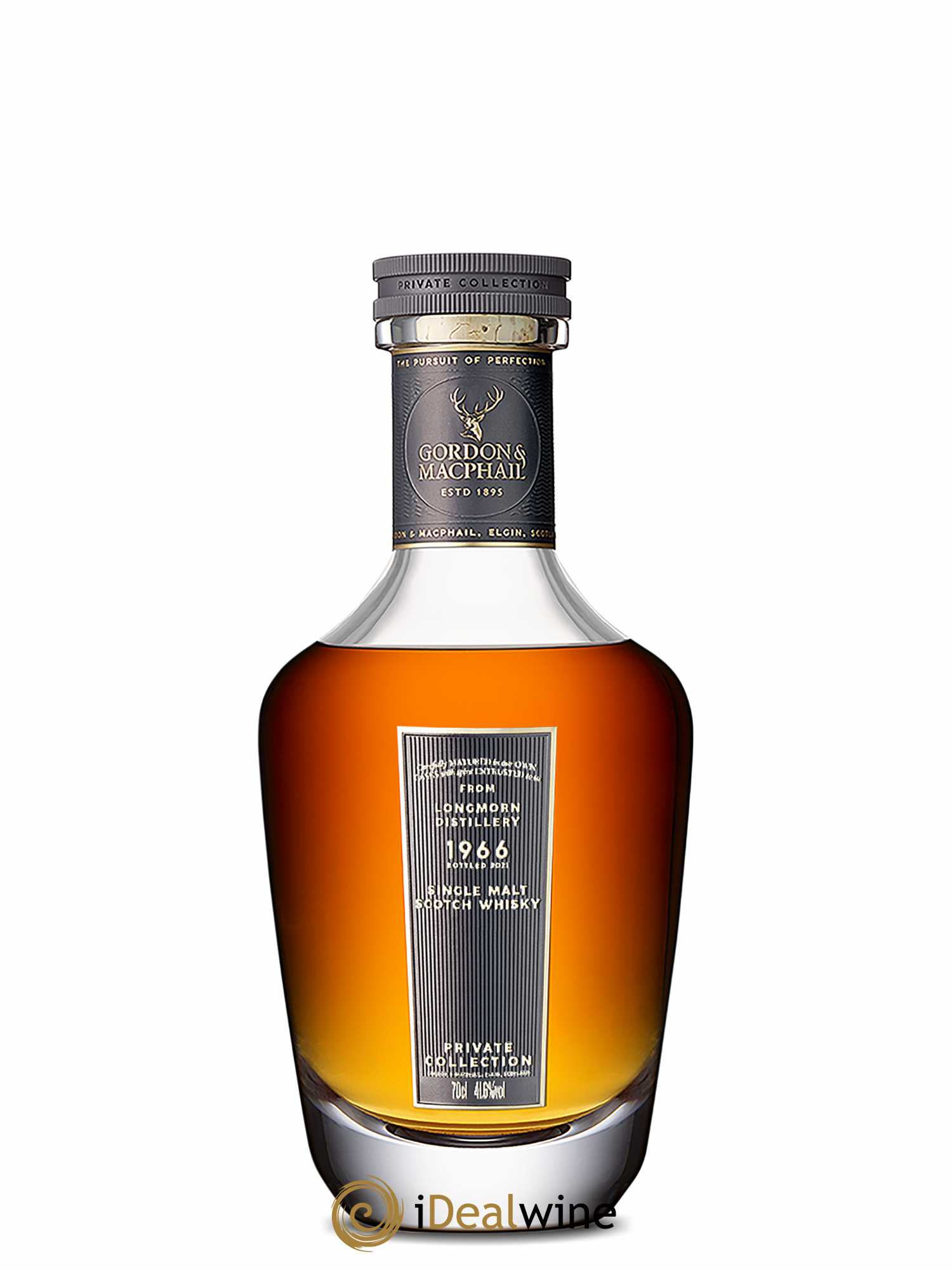 Whisky Longmorn 55 ans Gordon & Macphail  1966 - Lot de 1 Bouteille