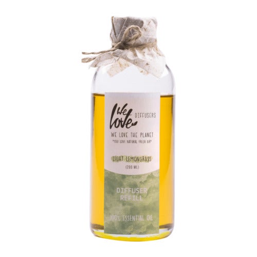 We Love The Planet Light sitruunaruoho tuoksutikkujen täyttöpakkaus 200 ml