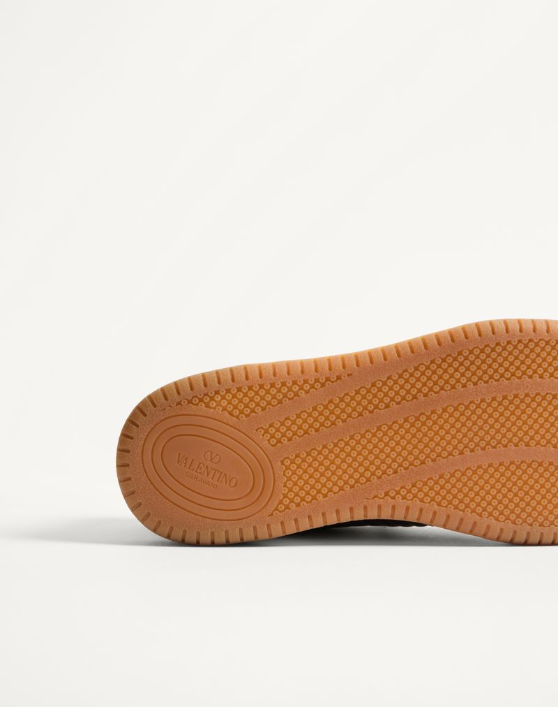 Baskets Sparry en cuir Crust et Nappa
