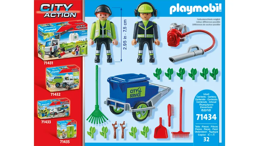 PLAYMOBIL 71434 - City Action - Stadtreinigungsteam