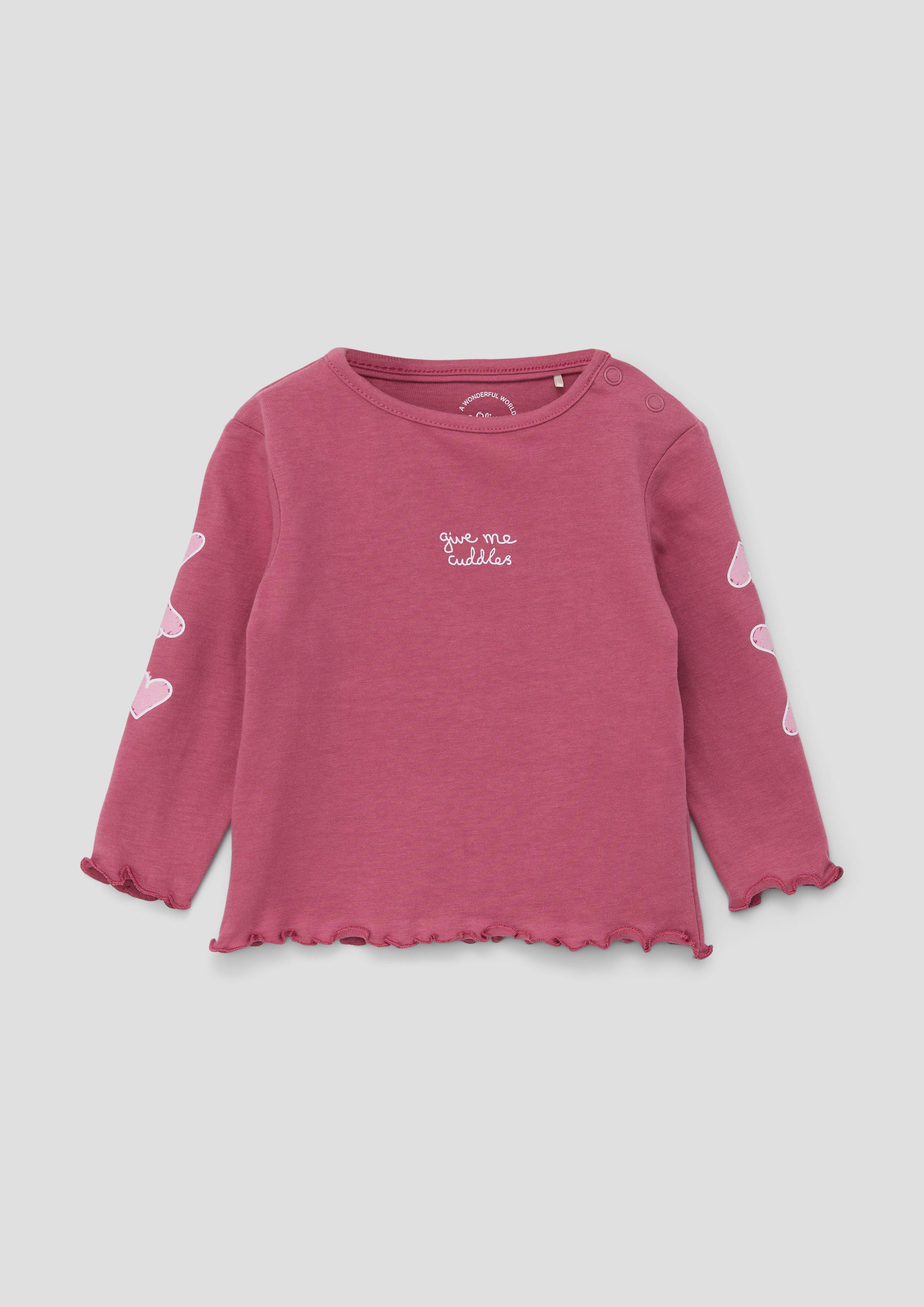 Longsleeve mit Scalloped Edges  2134398-4592