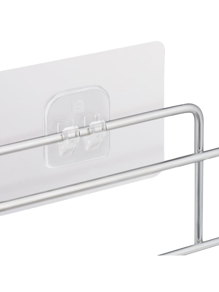 relaxdays 2 x Duschablage in Silber günstig kaufen onesize