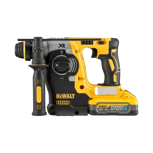 DeWalt DCH273H2T-QW Akumulatorski kombinovani čekić SDS-Plus 18V XR 2x 5.0Ah Li-Ion u TSTAK bezčetkicnom