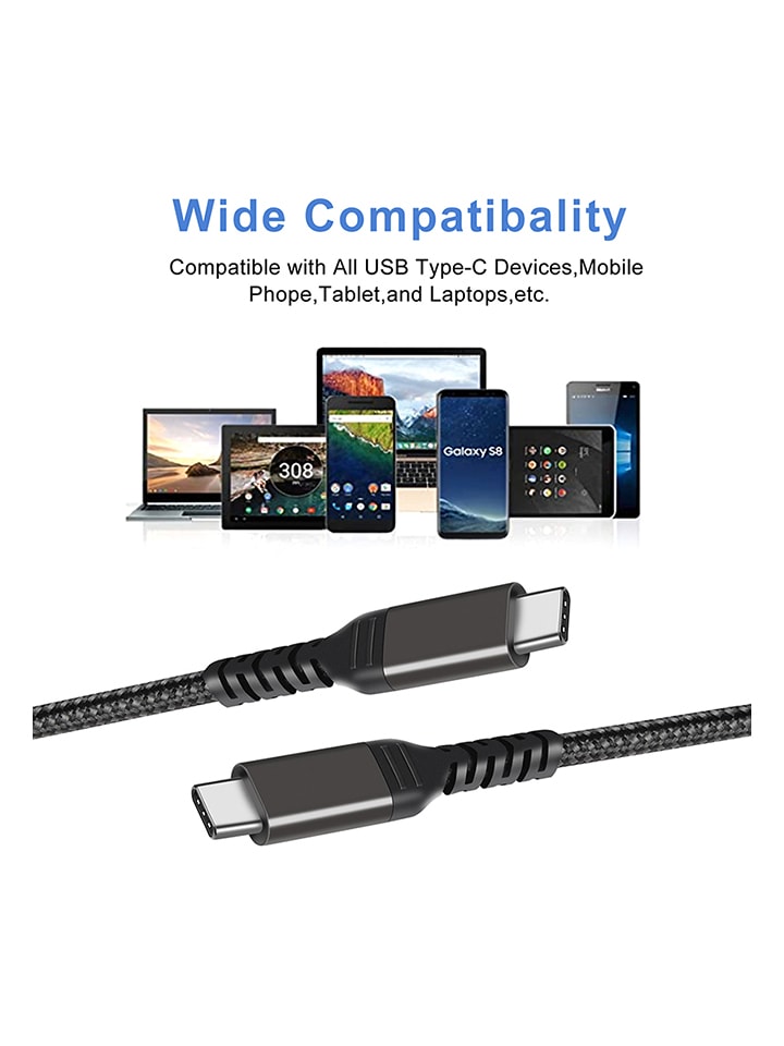 SmartCase USB-C-Kabel in Schwarz - (L)2 m günstig kaufen onesize