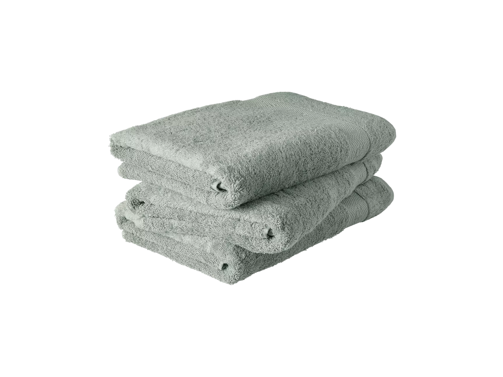 Serviette de bain en coton ultra doux 70 x 140 cm, couleur jade brumeux