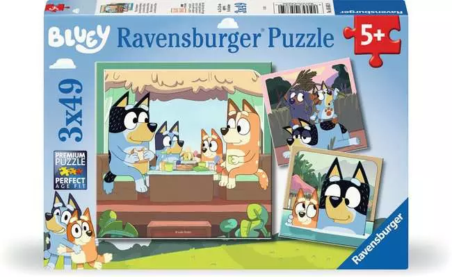 Kinderpuzzle ab 5 Jahren - Blueys Abenteuer - 49 Teile